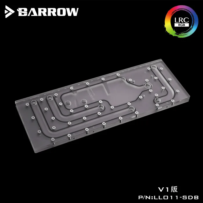Barrow LLO11-SDB V1 водные платы для Lian Li PC-O11 динамический чехол Intel CPU Water Block &amp Single GPU Building