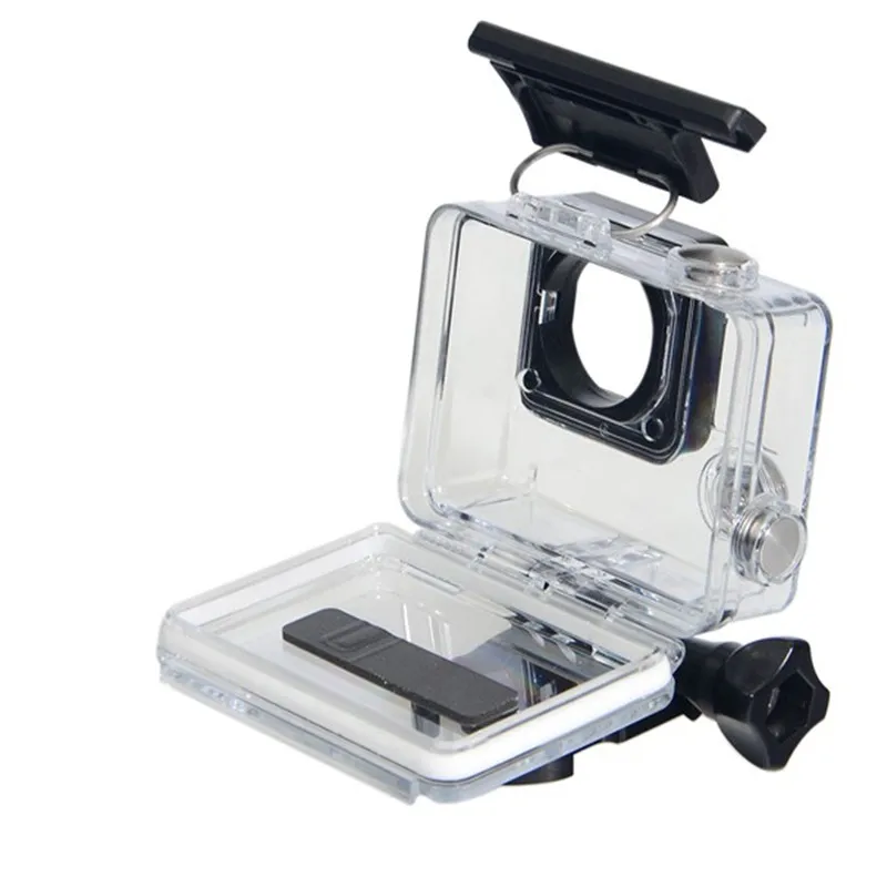 Suptig для Gopro Hero 3 plus водонепроницаемый корпус + ЖК/аккумулятор BacPac открытая