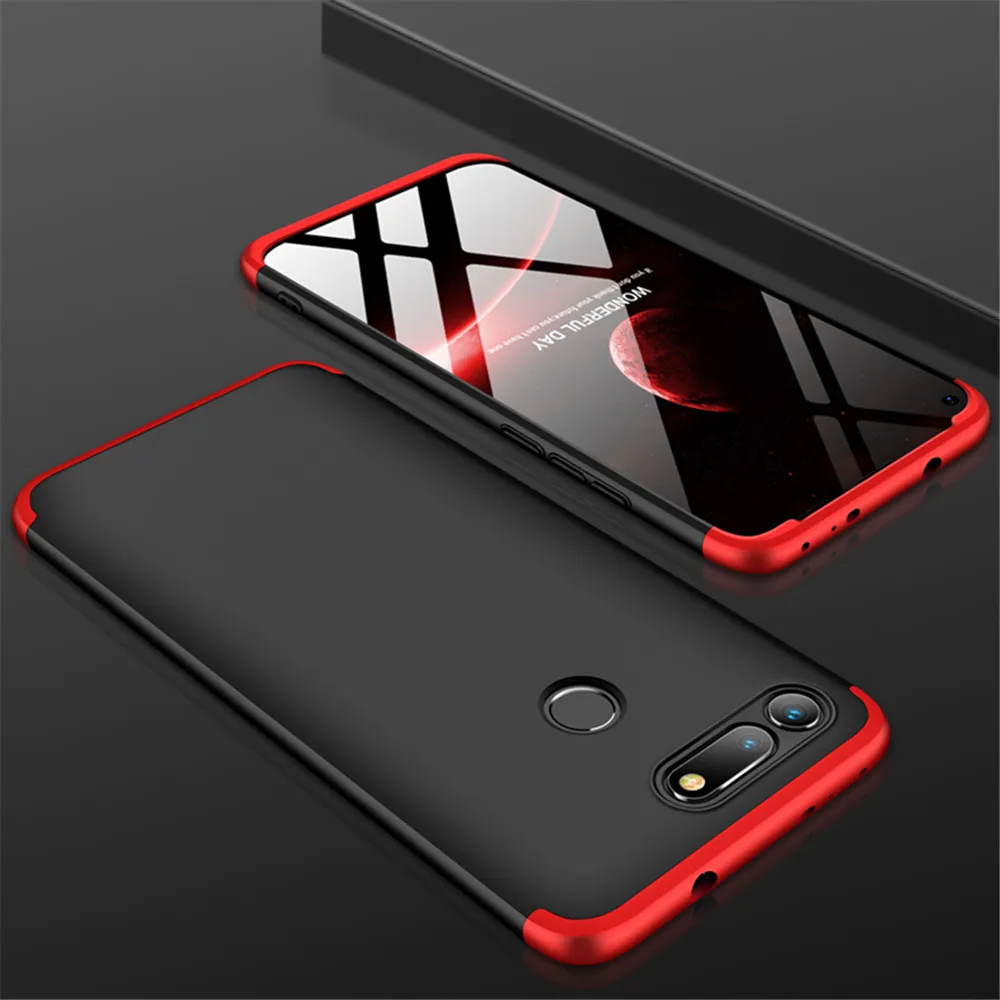 Для huawei nova4 honor v20 чехол GKK 360 полная защита жесткий Гибридный ПК 3 в 1 дизайнерский