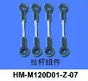 Walkera M120D01 parts HM-M120D01-Z-07 Ball Linkage Set Walkera M120D01 Spare Part Free Track Shipping Walkera M120D01 parts HM-M120D01-Z-07 Ball Linkage Set Walkera M120D01 Spare Part Free Track Shipping