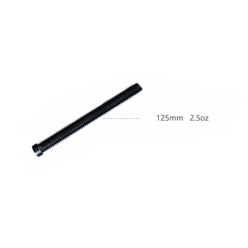 125mm 2.5oz Как официальный магазин как Пул кия вес болт Черный 8 отрегулировать вес 0,5 унций+ 1 унций+ 1,5 унций+ 2 унций+ 2,5 унций+ 3 унций 6 штук Вес болта - Цвет: 125mm 2.5oz