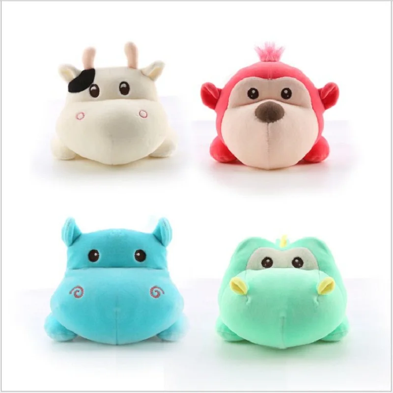 Sunnysunny12 детские игрушки прекрасный короткие плюшевая подушка коровы обезьяна