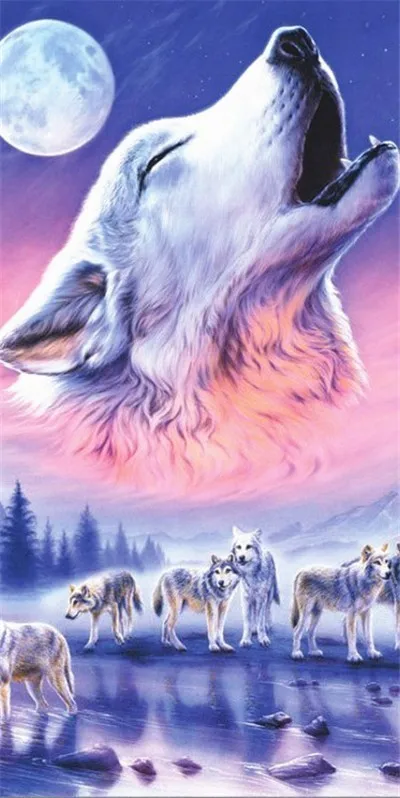 FA3445 Huacan Алмазная Вышивка Тигр Павлин Алмазная мозаика Алмазная вышивка распродажа картина животных Мозаика из страз дома - Цвет: FA3445