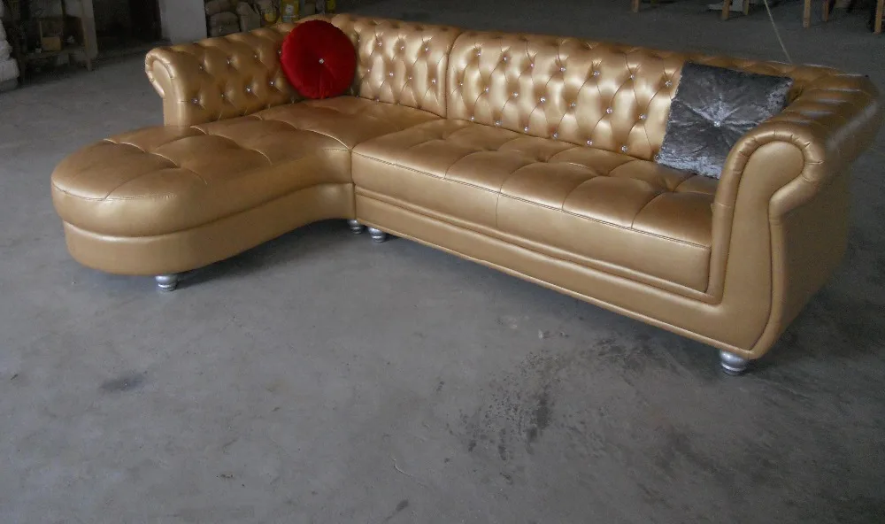 JIXINGE Европейский Стиль королевская мебель для гостиной топ из натуральной кожи