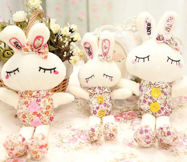 

28cm 38cm love Rabbit Baby Soft Plush Toys Brinquedos Plush Rabbit Stuffed Toys White Cheapest Price Best Gift for Kids