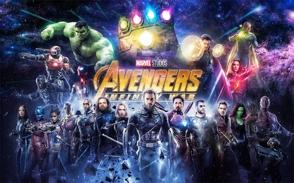 Мстители Бесконечная война о фильме Marvel Comics холст картины Супергерои фотографии