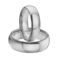 1 pair silver color pure tungsten carbide rings couple promise wedding band set lifetime never fade jewellery