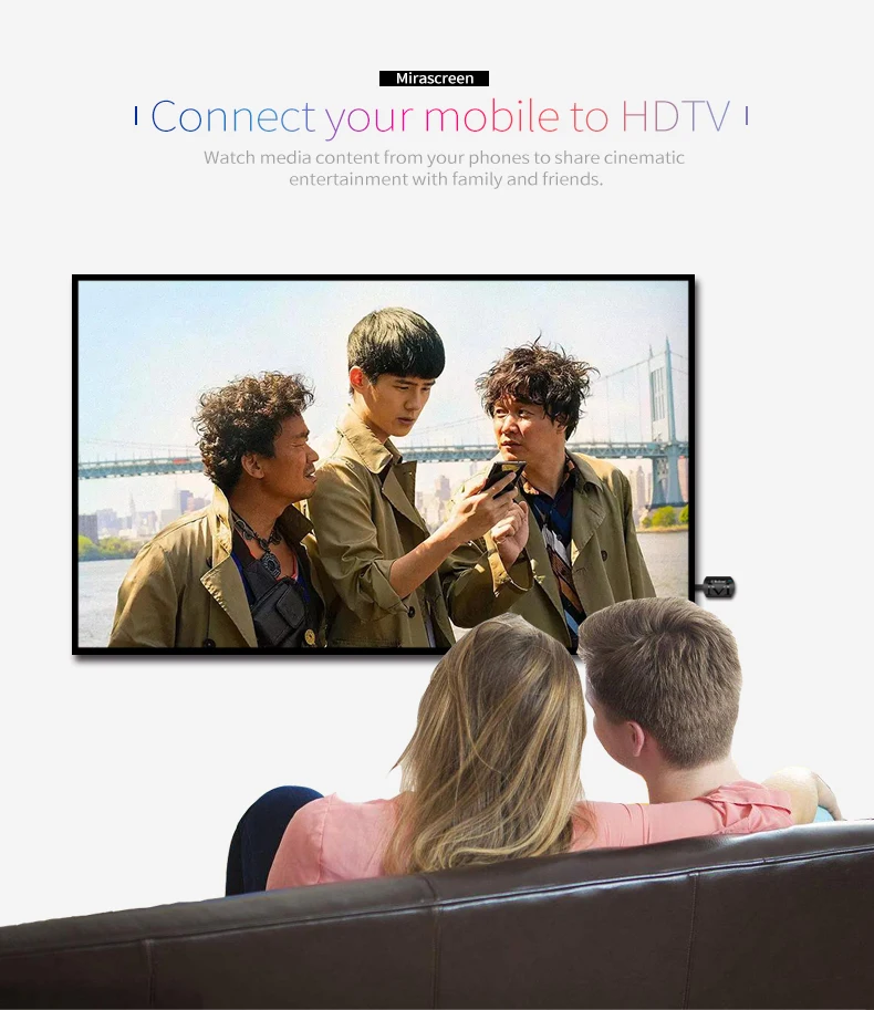 MiraScreen G4 tv Stick Dongle Anycast Cast HDMI WiFi Дисплей приемник Miracast
