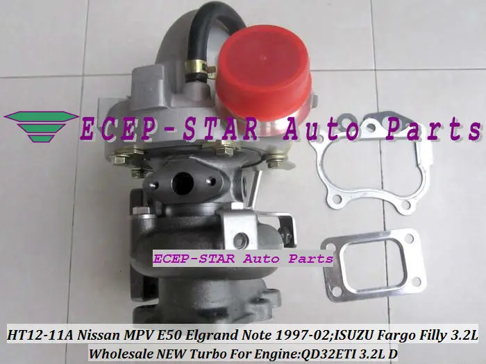Турбо для NISSAN MPV E50 Elgrand Note 97 02 ISUZU Фарго Филли QD32ETI 3.2L Модель 047 274 14411 1W400 1W401 |turbo turbo