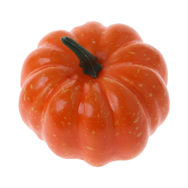 Похожая на настоящую искусственная тыква Хэллоуин Поддельные фрукты овощи дома