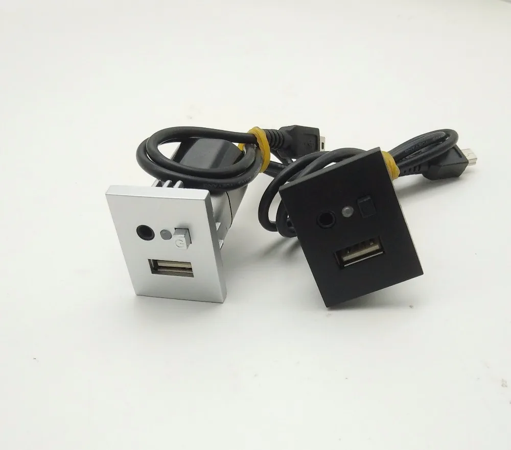 Автомобильные аксессуары SKTOO кнопка Aux Usb интерфейса с мини USB-кабелем для Ford Focus Cd