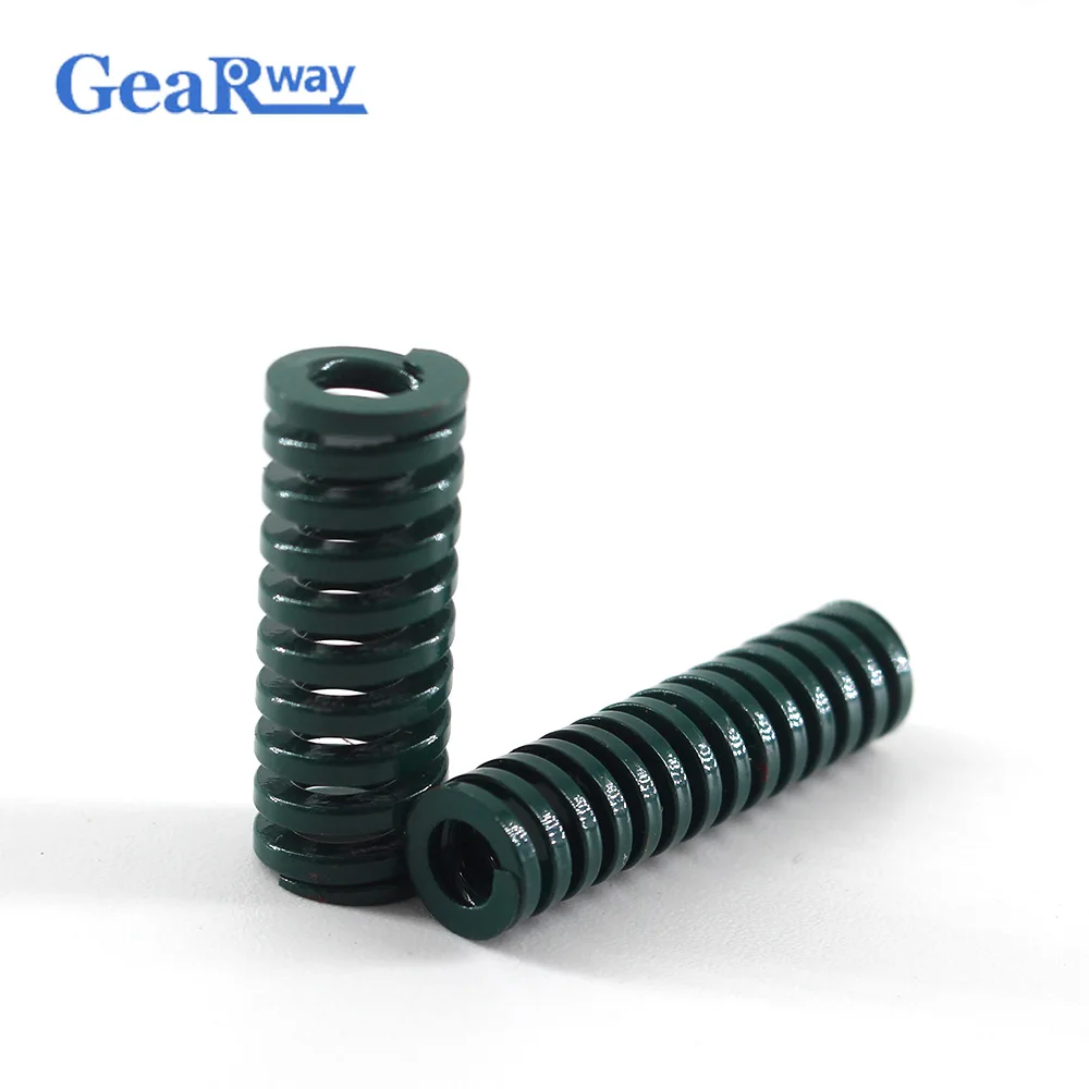 Фото Gearway 4 шт. зеленый штамповочный пружинный длинный 28% коэффициент сжатия Gearway 4 шт. зеленый штамповочный пружинный длинный 28% коэффициент сжатия