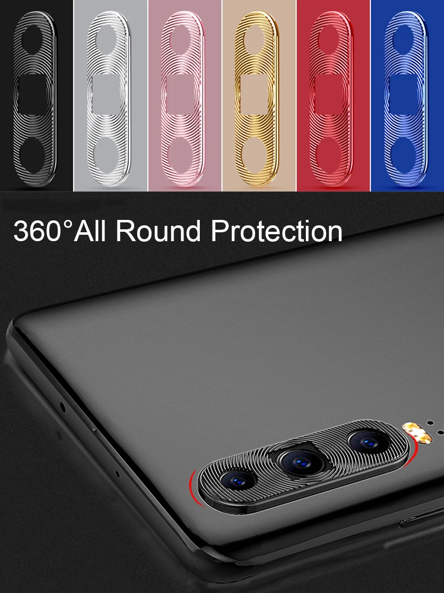 Защита объектива для huawei P30 Pro P20 Lite mate 20 20X чехол металлический объектив камеры защитное кольцо для Honor 20i 20 Pro Чехол