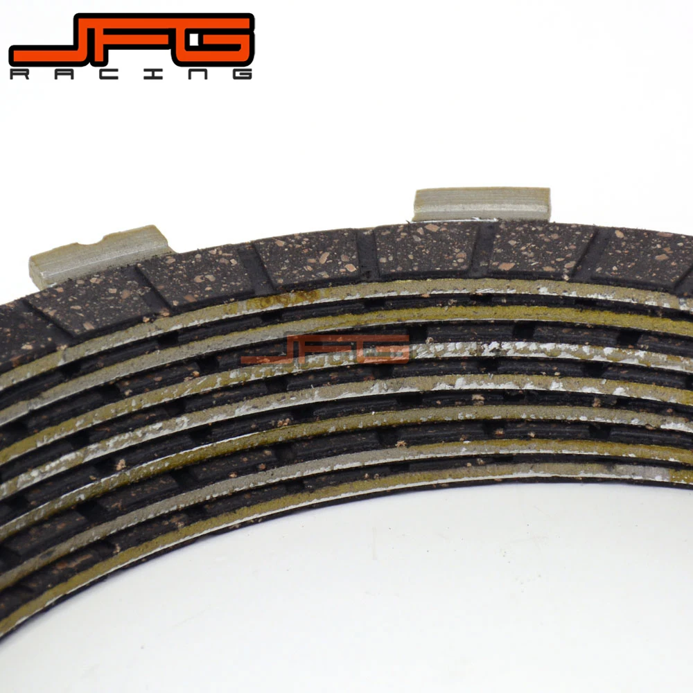 

Motorcycle Friction Clutch Plates Disc For YAMAHA WR250Z YZ250 YZ250WR XVS650 XVS650A XVS650AT FZ-07 MT-07 MT-07A FZ8