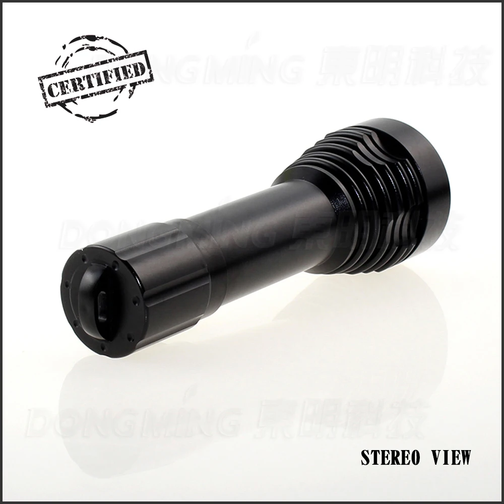 値段 1x Cree L2 Ledダイビング懐中電灯戦術防水戦術懐中電灯4.2ボルト黒ケース強力なled懐中電灯