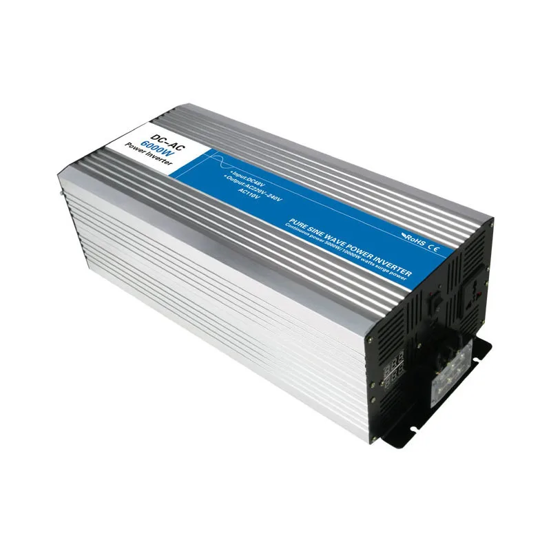 DC-AC 6000 Вт Инвертор немодулированного синусоидального сигнала от 12 В до 220