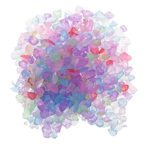 20 г цветной декоративный хрустальный песок DIY Ювелирные изделия Ваза Наполнитель для аквариума декор