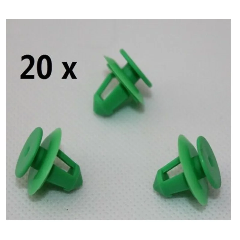 

20x For Mercedes Benz Push-Type Nylon Retainer Clip Fastener Rivet Door Trim