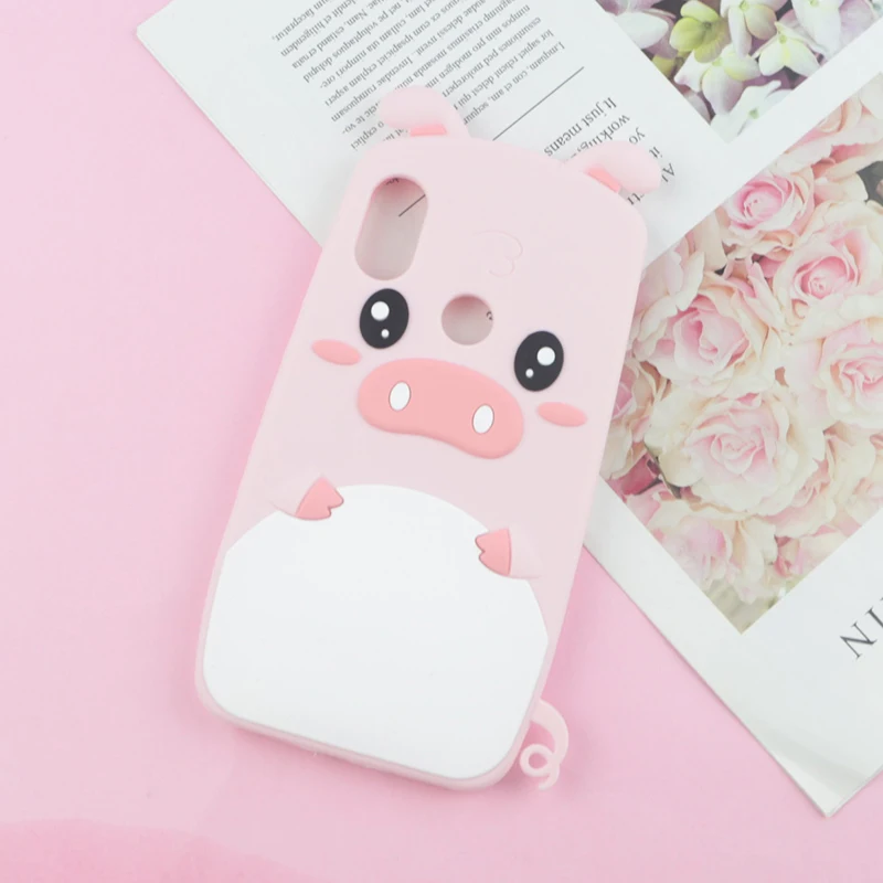 Милый чехол для Xiaomi Redmi S2 S 2 Redmi Y2 Hongmi S2 5,9" мягкий чехол для телефона с изображением кота мороженого - Цвет: QQ Pig