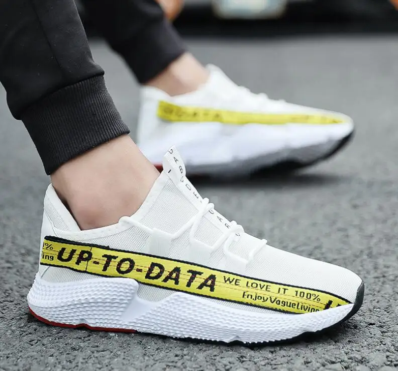 Men's Streetwear Sneakers - Delocrd Air Mesh Casual Shoes with Zapatillas Hombre and Chaussure Hip Hop Styles image 3