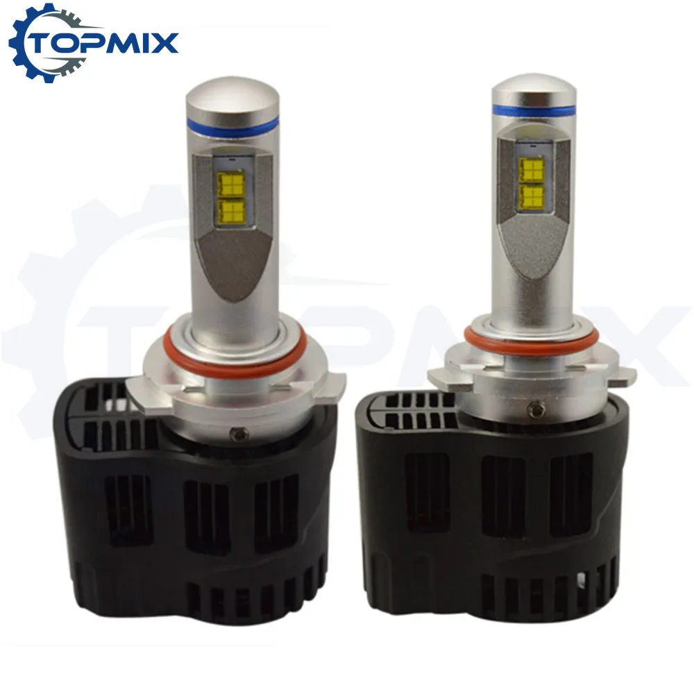 2 шт. Canbus Error Free 110 W 10400LM 9012 HIR2 Автомобильный светодиодный фары для авто Conversion Kit супер яркий авто фары лампы белого цвета