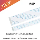 10 шт 24 Pin FPCFFC лента гибкий плоский кабель шаг 0,5 мм1,0 мм длина провода 6101520253040 см