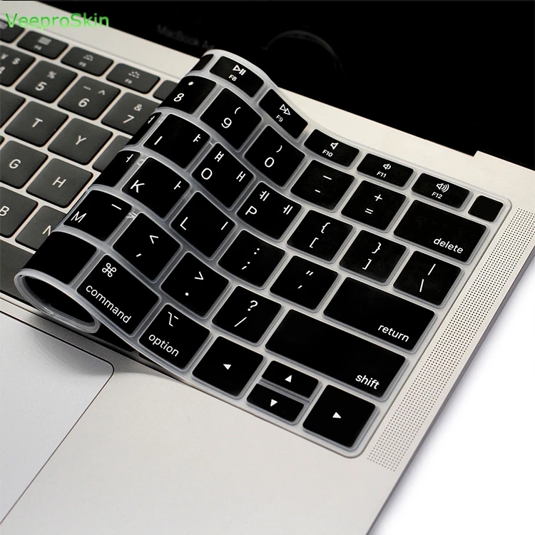 Чехол для ноутбука с корейской клавиатурой силиконовый защитный чехол Macbook New Air 13