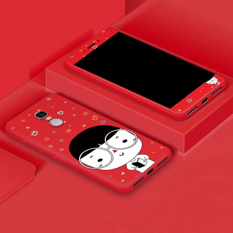 Защитный чехол для экрана для Xiaomi Redmi 5 S2 4X Note4x A1 Mi8, передняя Мембрана из закаленного стекла, матовый мягкий чехол