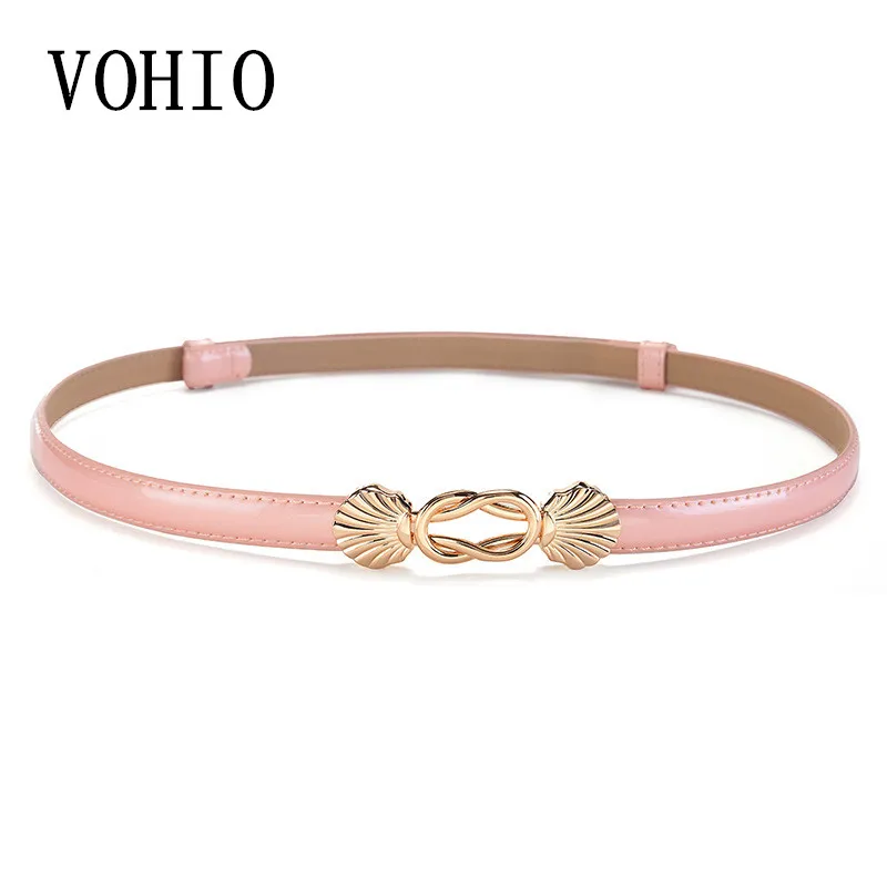 Женский ремень VOHIO из натуральной кожи розовый|female belt|women beltwaist belt |