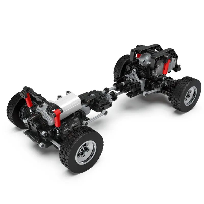 Форма king Technic серия 13070 совместима с MOC 2425 G500 AWD набор вагонов строительные блоки