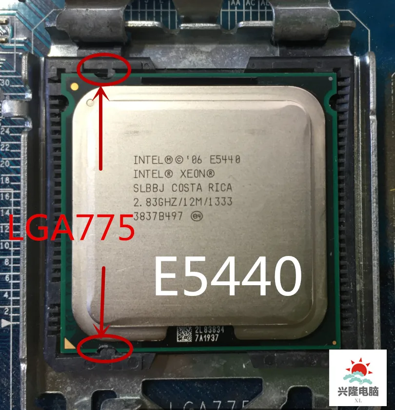 socket 775 Xeon E5440 e5440 Quad-Core 2.83GHz 12MB 1333MHz no need adapter can works on LGA mainboard | Компьютеры и офис