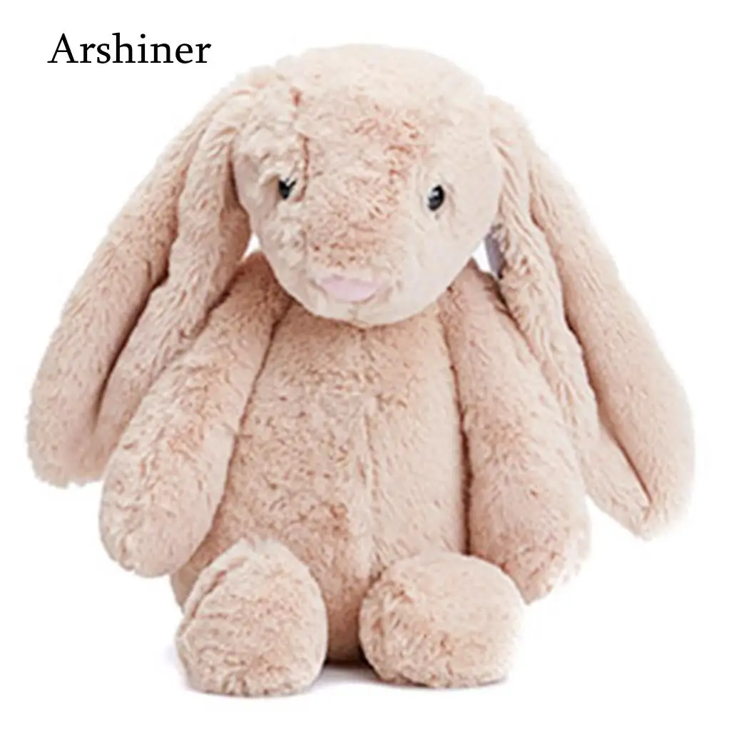 25 см мягкие удобные кролик спящий плюш Твердые партии кукла игрушка Подарки в