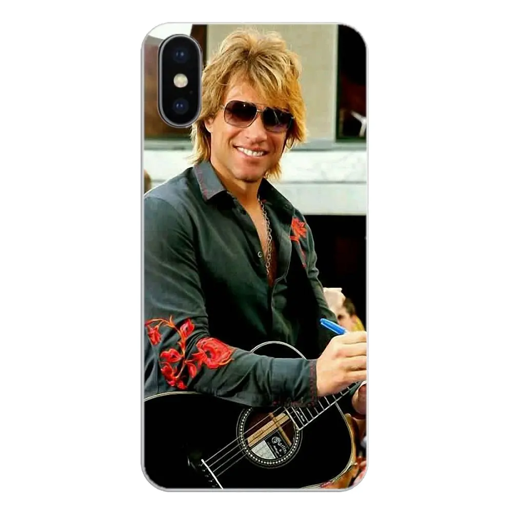 Мягкие прозрачные чехлы для Samsung Galaxy A5 A6 A7 A8 A9 J4 J5 J7 J8 2017 2018 Plus Prime Jon Bon Jovi Rock Band star Art