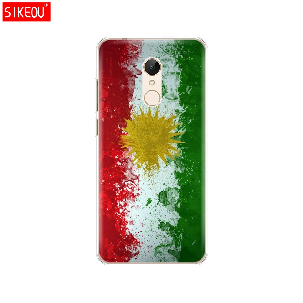 Силиконовый чехол для телефона Xiaomi redmi 5 4 1 1s 2 3 3s pro PLUS note 4X 4A 5A kurdistan Curdistan flag |