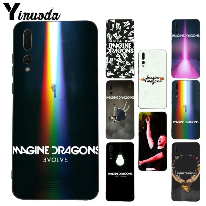 Мягкий чехол для телефона Yinuoda Rock Band Imagine Dragons Art Для Huawei nova 3i P20Lite P10 Plus Mate10Lite Mate20 P20