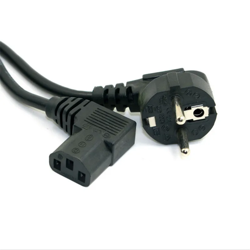 Плоский шнур питания для ЖК экрана 5 футов 1 м|c13 c14 power cord|c13 connectorcord velvet |