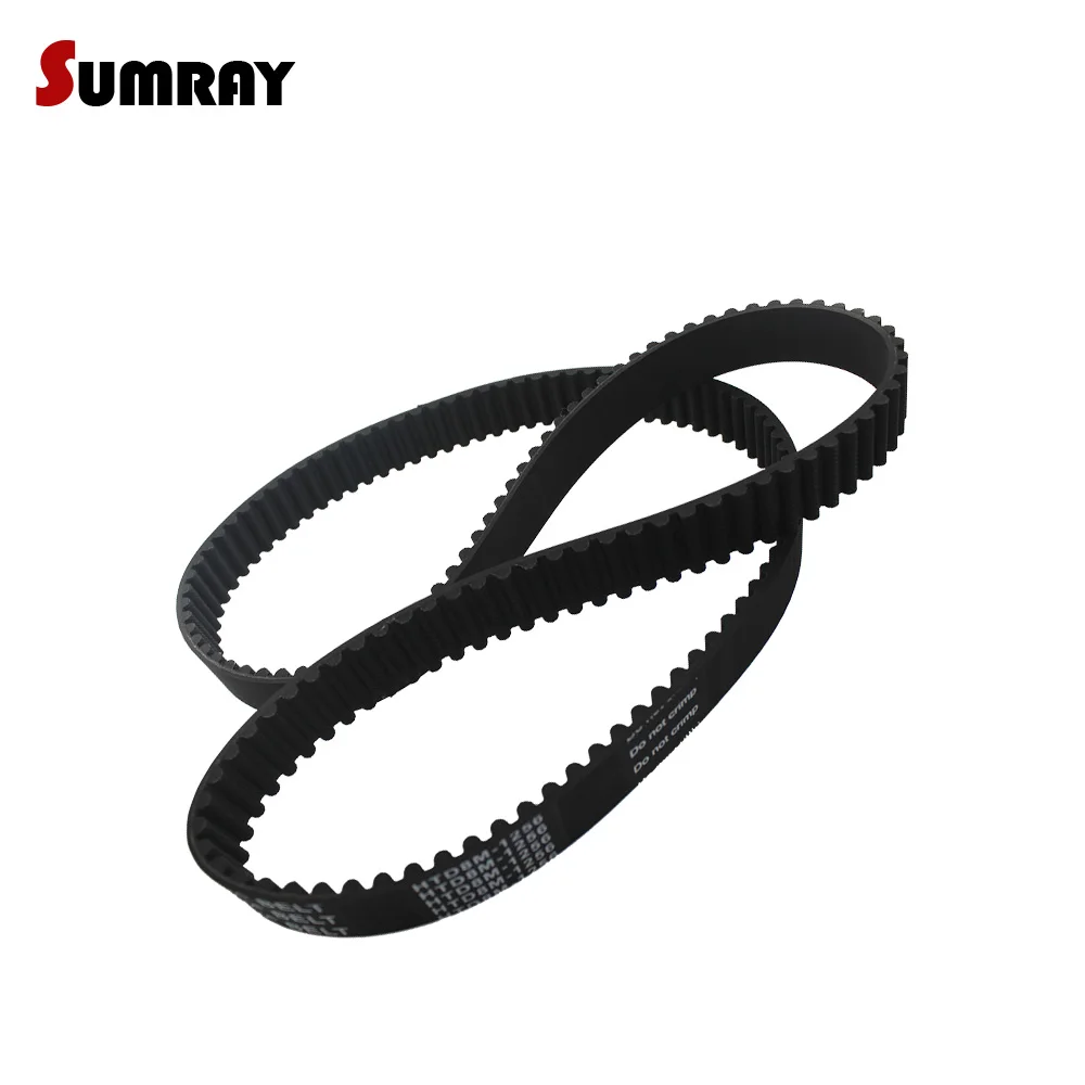 Зубчатая лента SUMRAY HTD8M 8M-1200/1208/1216/1224/1232/1240/1248/1256/1264 мм ширина ленты 25/30 |