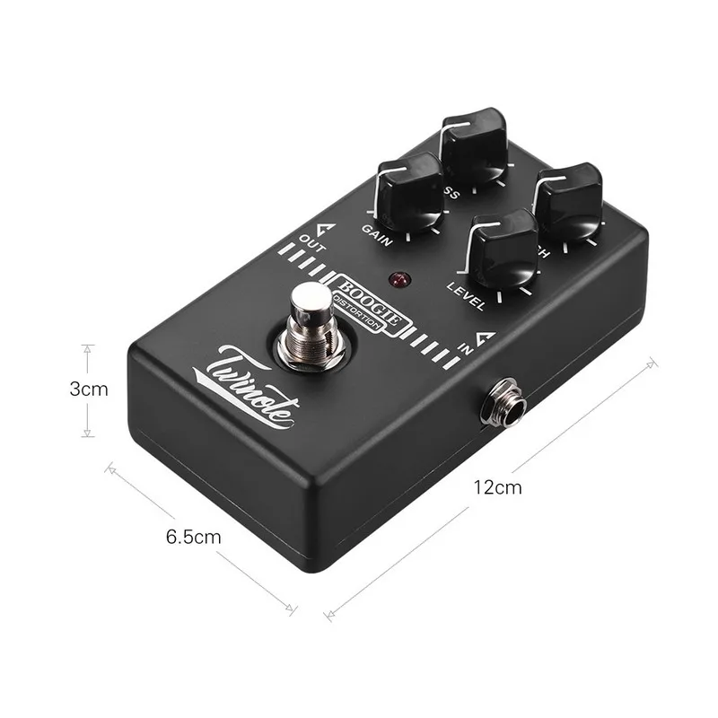 Twinote Boogie Dist гитарная педаль Эффекта Искажения аналоговый Старый Школьный Усилитель искажений симулятор бустер аксессуары для гитары