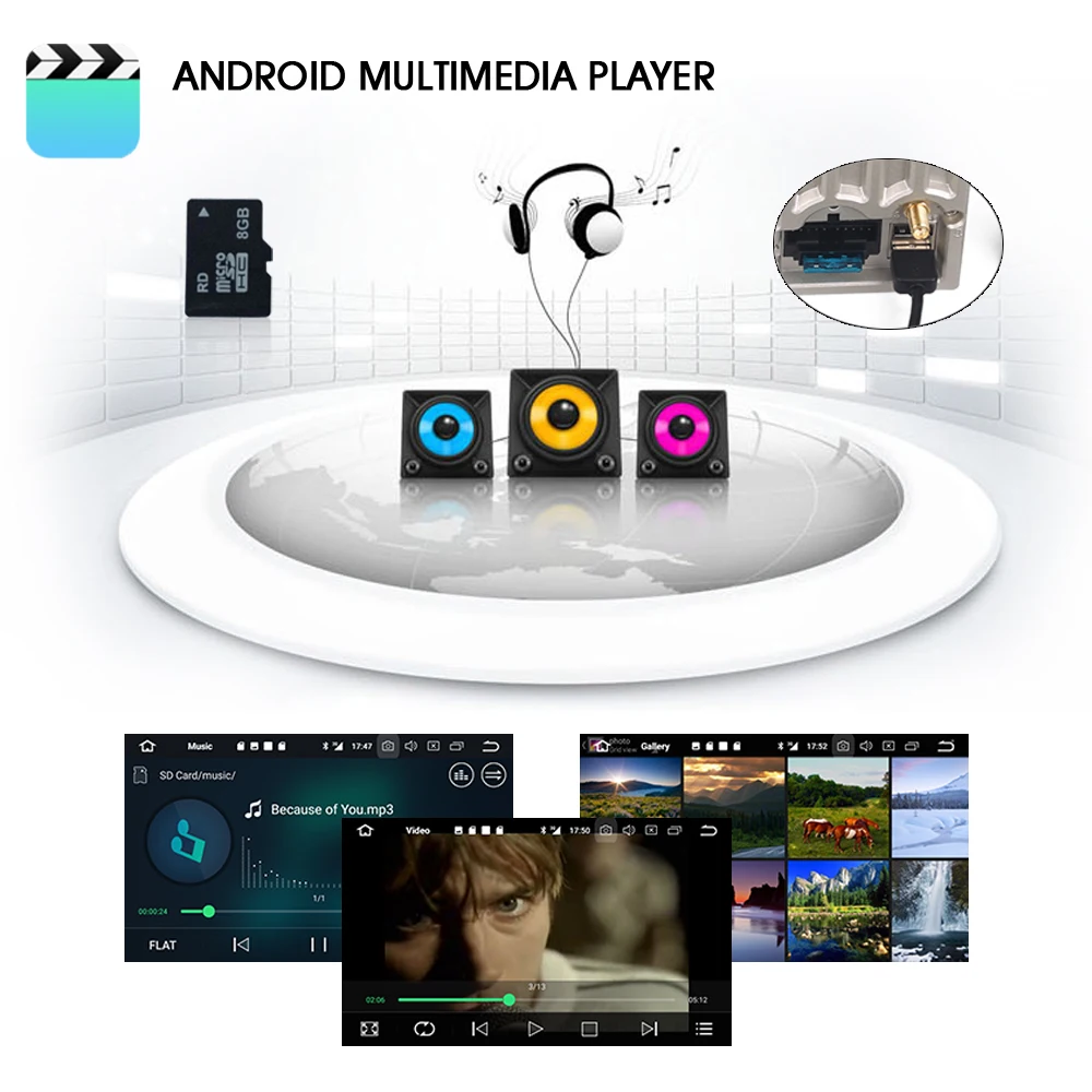 Восьмиядерный 8 &quotAndroid 0 DAB + автомобильный стерео Bluetooth WiFi 4G CD BT Радио SD OBD GPS RDS OPS