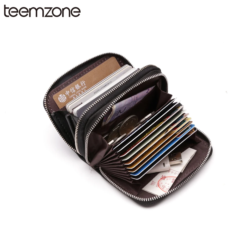 Тренд женский и мужской кошелек унисекс из натуральной кожи мульти слот для карт