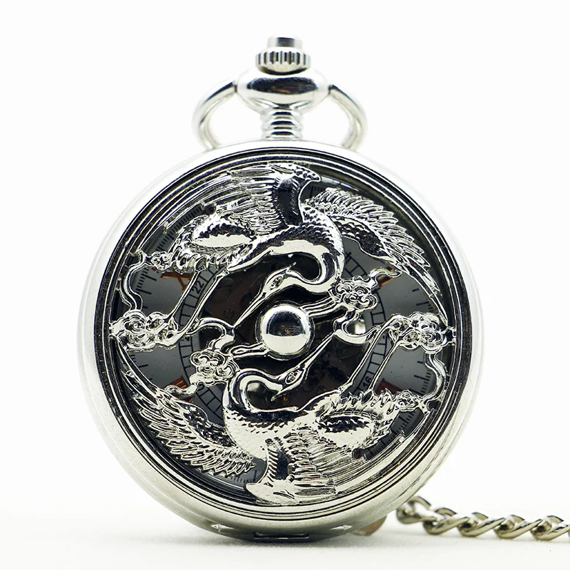 

Reloj Mujer Luxury Exquisite Men Women Pocket Watch Hunter Design Mechanical Hand Winding Fob Watches Casual Pendant Gift