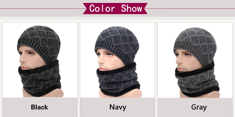 AETRUE зимние Skullies Beanies, мужской шарф, вязаная шапка, шапки, мужские маски Gorras Bonnet, теплые зимние головные уборы для мужчин и женщин, шапки бини
