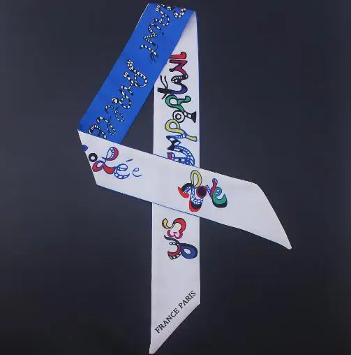 Сумка на ремне шарф 2018 новый принт праздничный дизайн шелковый маленькая сумка