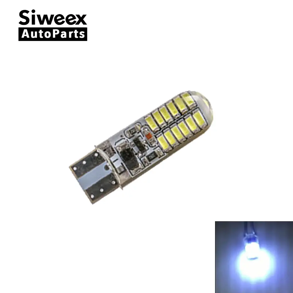 T10 W5W 24 3014 SMD СВЕТОДИОДНЫЙ 194 168 Авто Клин Замена обратная панель лампа для зазора