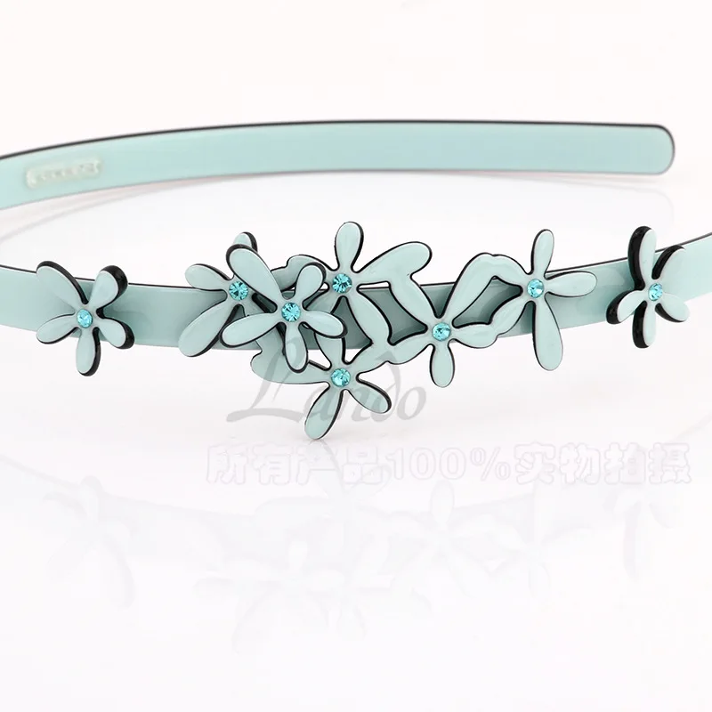 Новинка высококачественные женские повязки для волос из ацетата с бабочкой