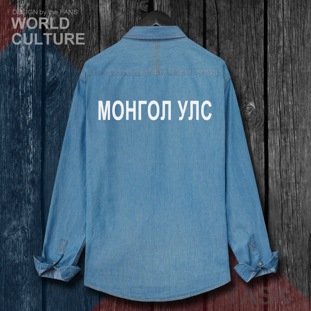 Mongol MNG монгольская мужская одежда с флагом весенне-осеннее хлопковое Ковбойское