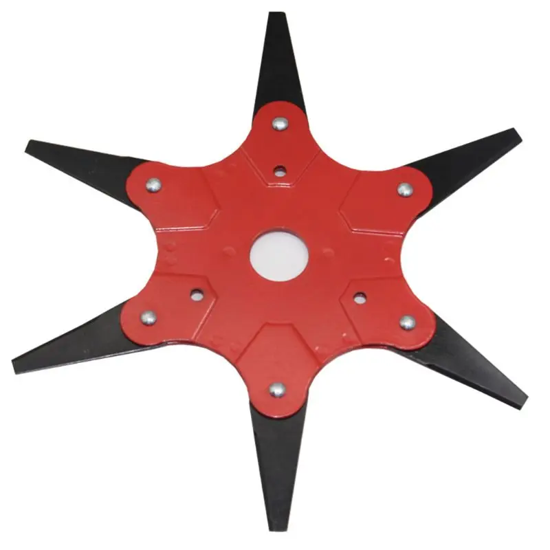 Обновленное лезвие 6T косилка из марганцевой стали триммер для травы головка