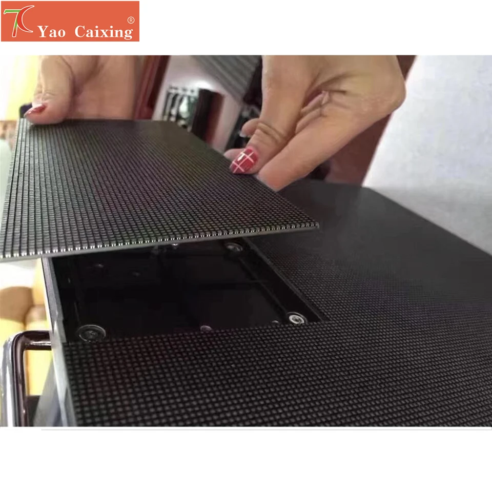 

Точечная матрица P1.6 RGB светодиодный рекламный экран алюминиевый шкаф 4k разрешение Hub75 дисплей телевизионная панель