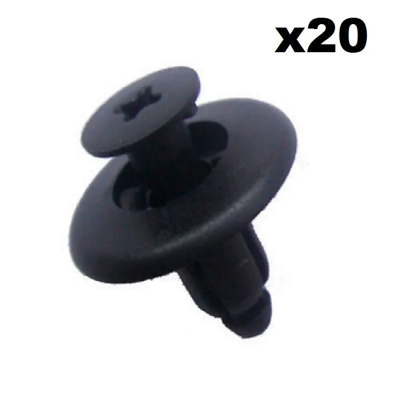 

20x для Renault пластиковый бампер с заклепками