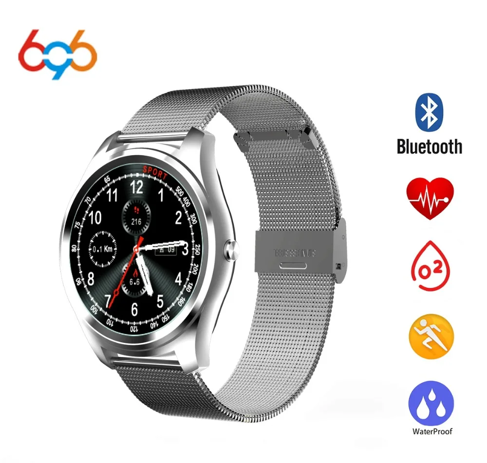 696 Bluetooth SmartWatch X8 сердечного ритма мониторы шагомер поддержка смарт часы для